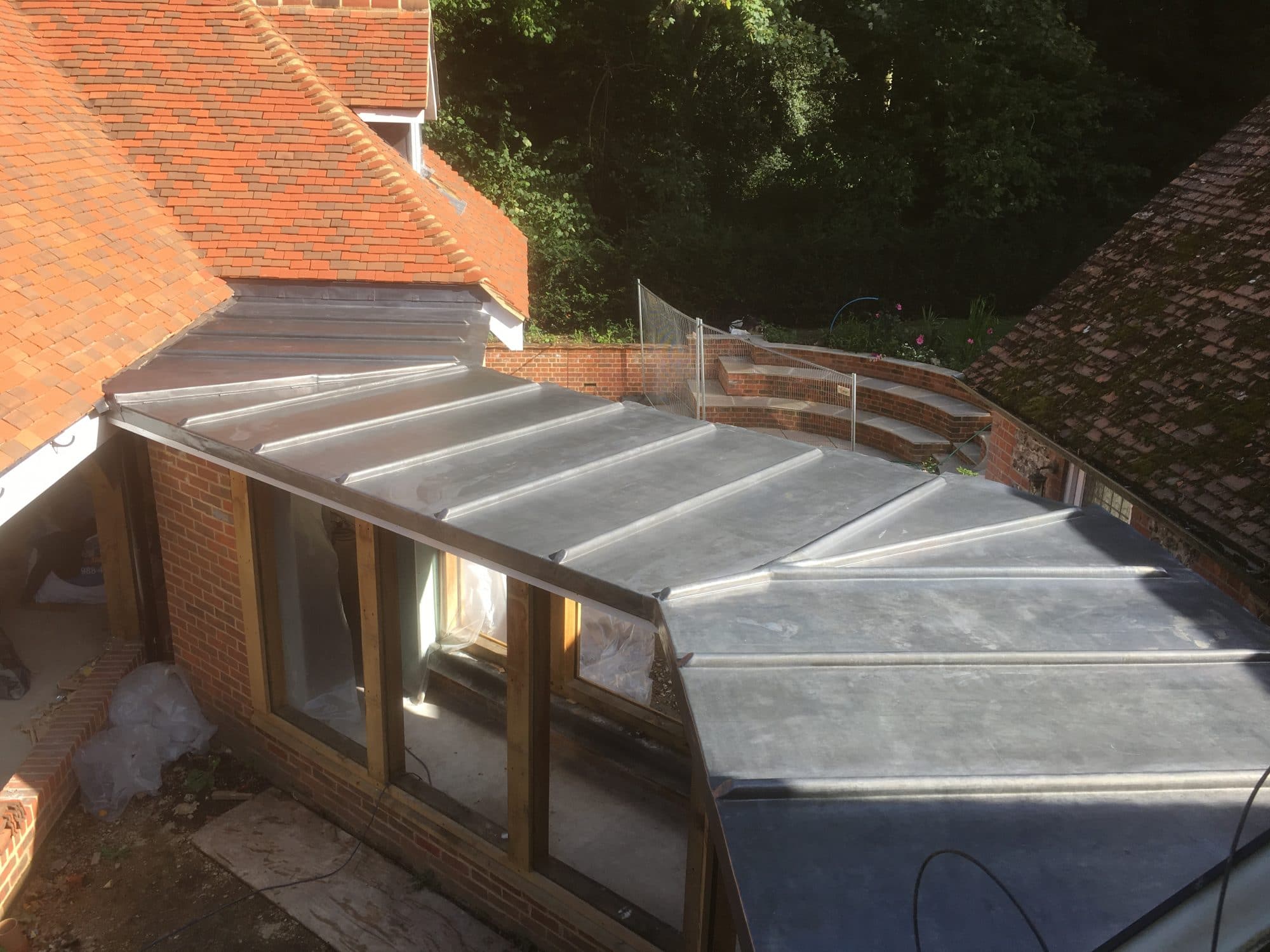 Linkway Rafter Manor House Link Walkway Roof – MW Leadwork Ltd